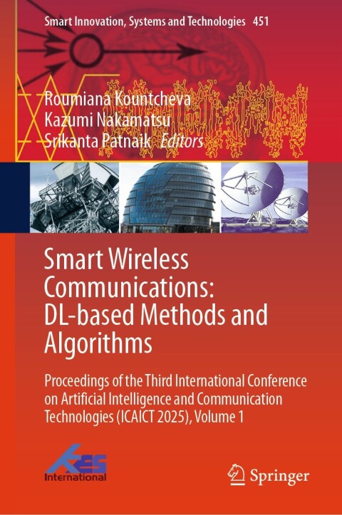 Cover image for book Smart Wireless Communications: DL-based Methods and Algorithms