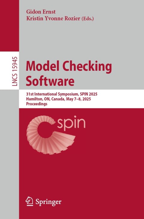 Cover image for book Model Checking Software
