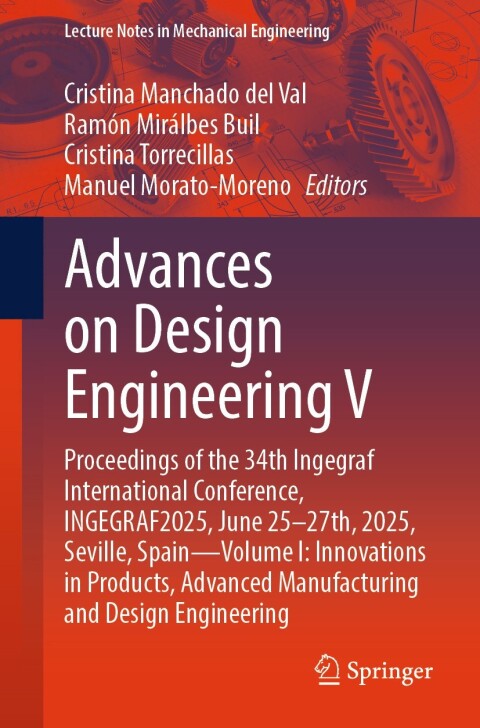 Cover image for book Advances on Design Engineering V