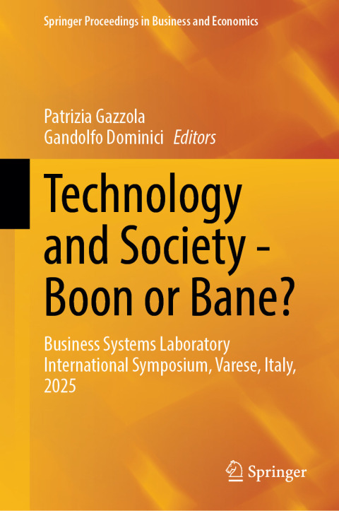 Cover image for book Technology and Society - Boon or Bane?