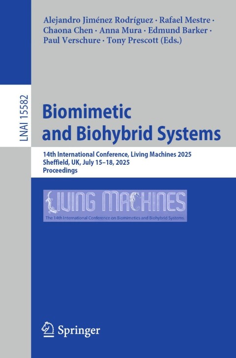 Cover image for book Biomimetic and Biohybrid Systems