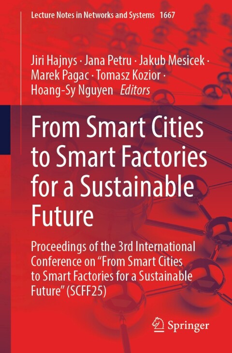 Cover image for book From Smart Cities to Smart Factories for a Sustainable Future