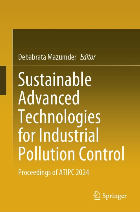 Cover image for book Sustainable Advanced Technologies for Industrial Pollution Control