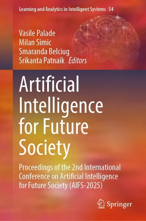 Cover image for book Artificial Intelligence for Future Society