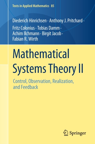 Mathematical Systems Theory II