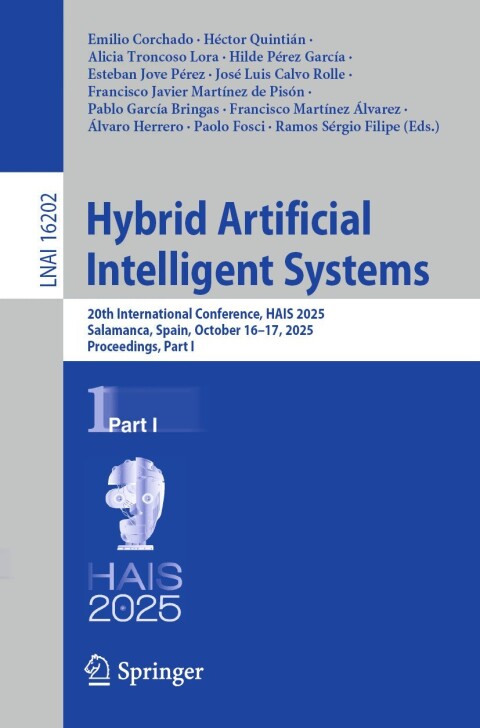 Cover image for book Hybrid Artificial Intelligent Systems