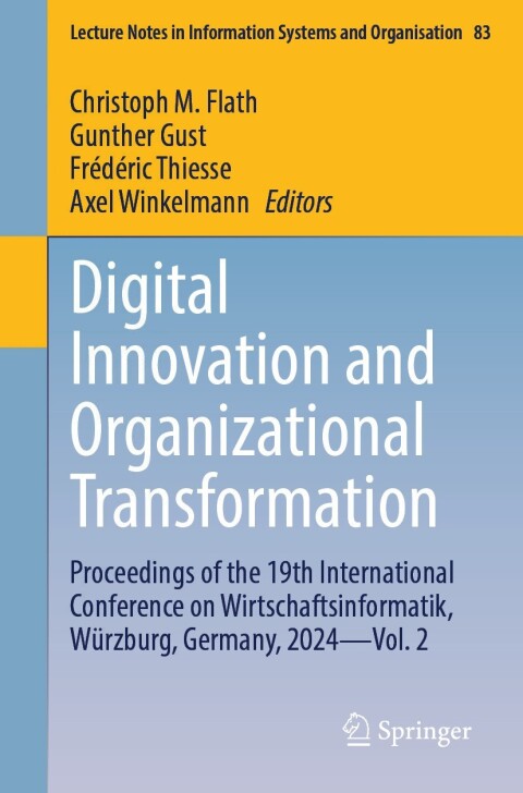 Cover image for book Digital Innovation and Organizational Transformation