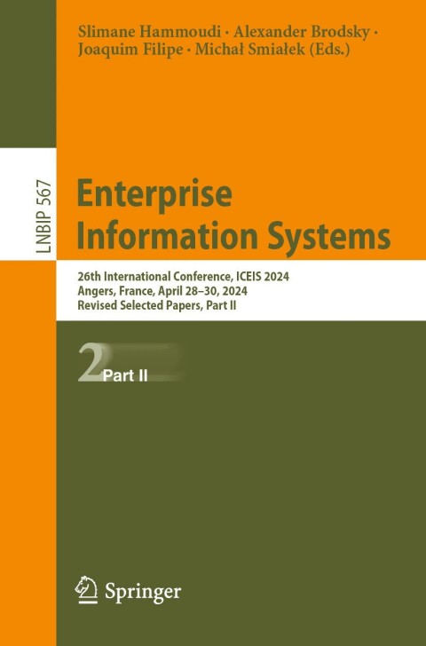 Cover image for book Enterprise Information Systems