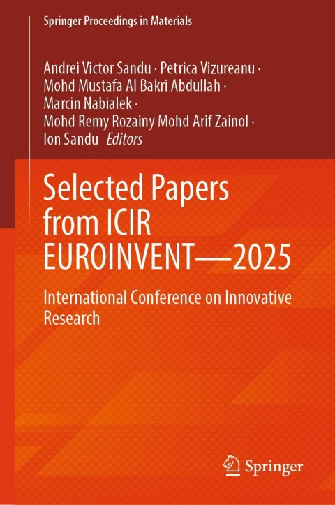Cover image for book Selected Papers from ICIR EUROINVENT—2025