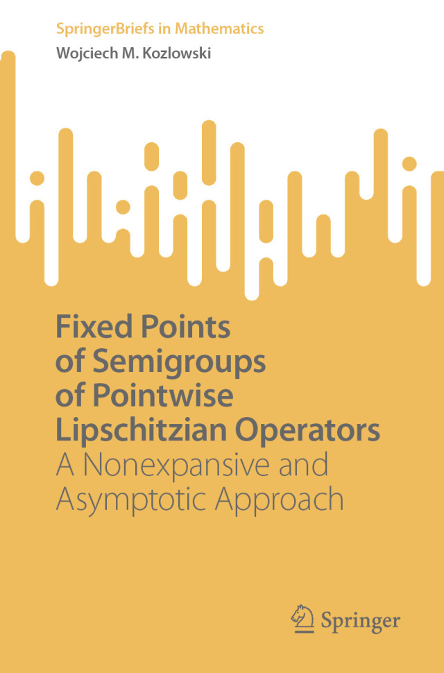 Fixed Points of Semigroups of Pointwise Lipschitzian Operators