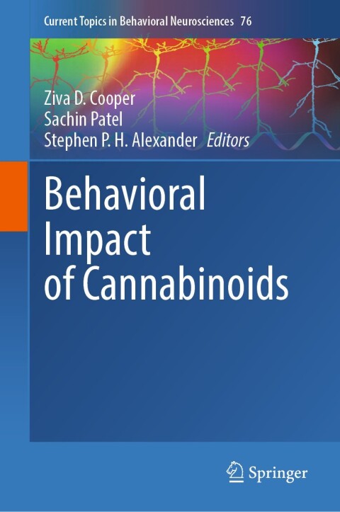 Cover image for book Behavioral Impact of Cannabinoids