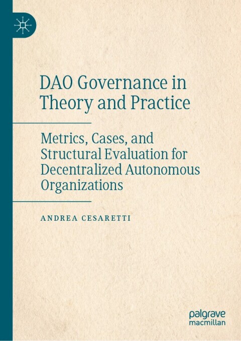 Cover image for book DAO Governance in Theory and Practice