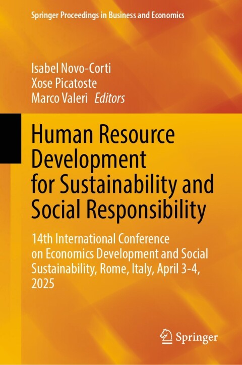 Cover image for book Human Resource Development for Sustainability and Social Responsibility