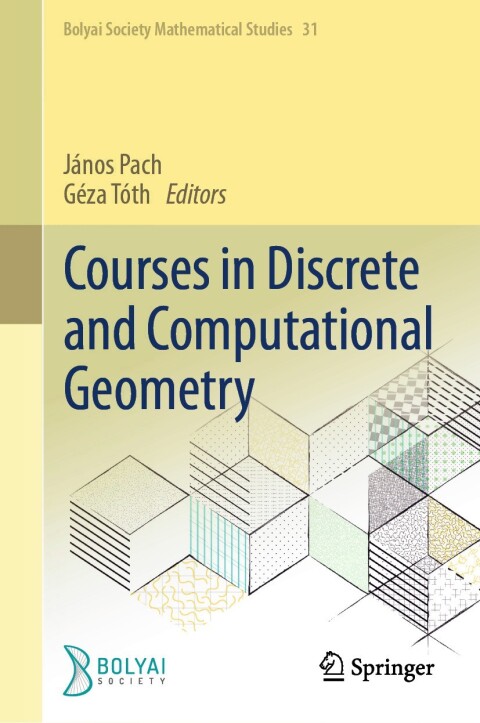 Cover image for book Courses in Discrete and Computational Geometry