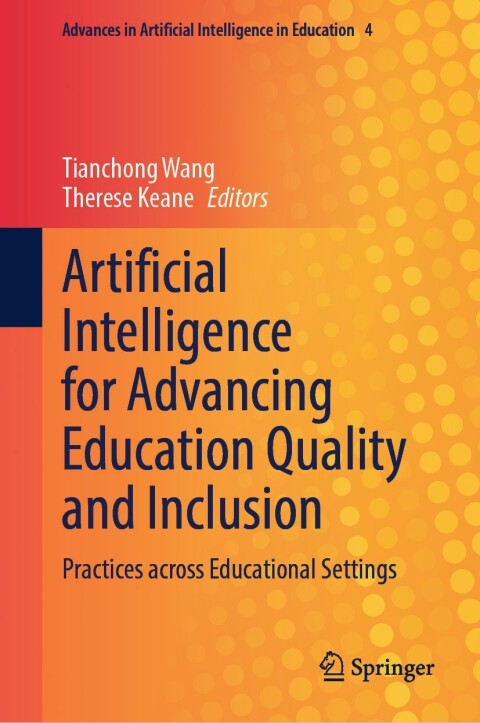 Cover image for book Artificial Intelligence for Advancing Education Quality and Inclusion