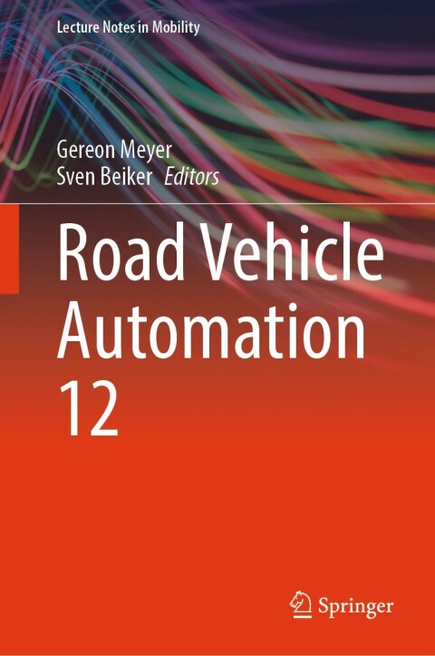 Cover image for book Road Vehicle Automation 12