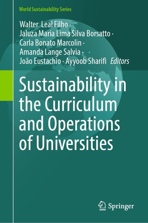 Cover image for book Sustainability in the Curriculum and Operations of Universities