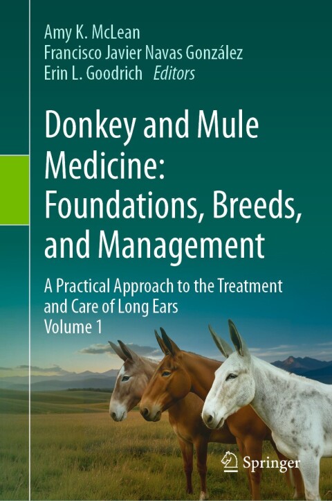 Cover image for book Donkey and Mule Medicine: Foundations, Breeds, and Management