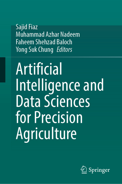 Cover image for book Artificial Intelligence and Data Sciences for Precision Agriculture