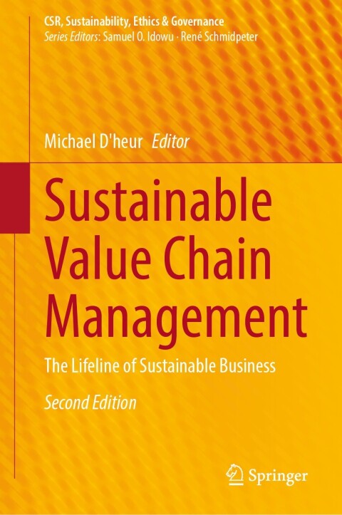 Cover image for book Sustainable Value Chain Management