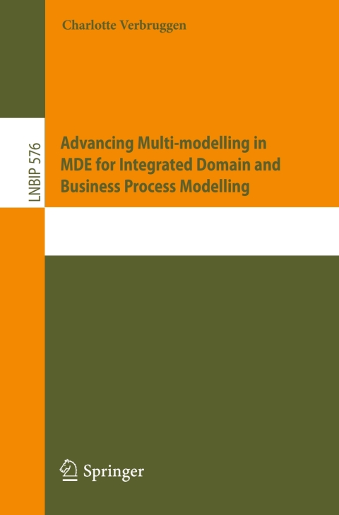 Cover image for book Advancing Multi-modelling in MDE for Integrated Domain and Business Process Modelling