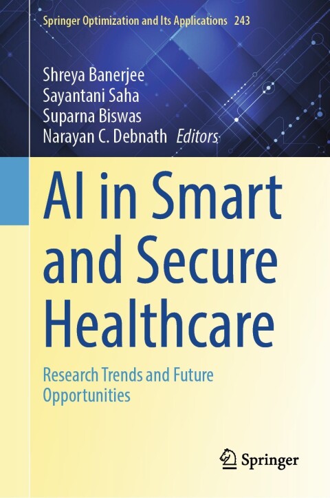 Cover image for book AI in Smart and Secure Healthcare
