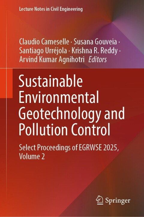 Cover image for book Sustainable Environmental Geotechnology and Pollution&nbsp;Control