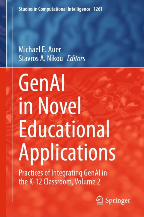 Cover image for book GenAI in Novel Educational Applications