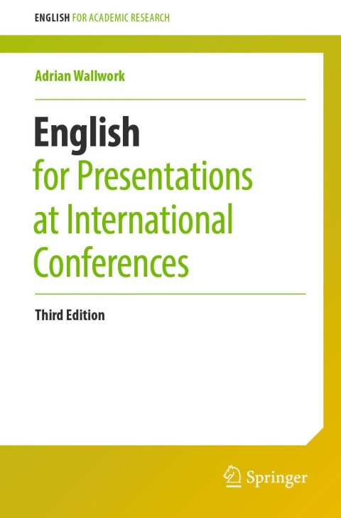 Cover image for book English for Presentations at International Conferences