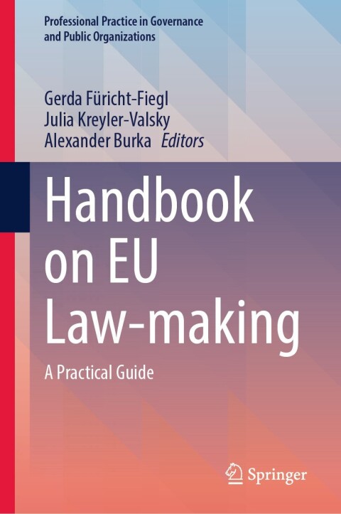 Cover image for book Handbook on EU Law-making