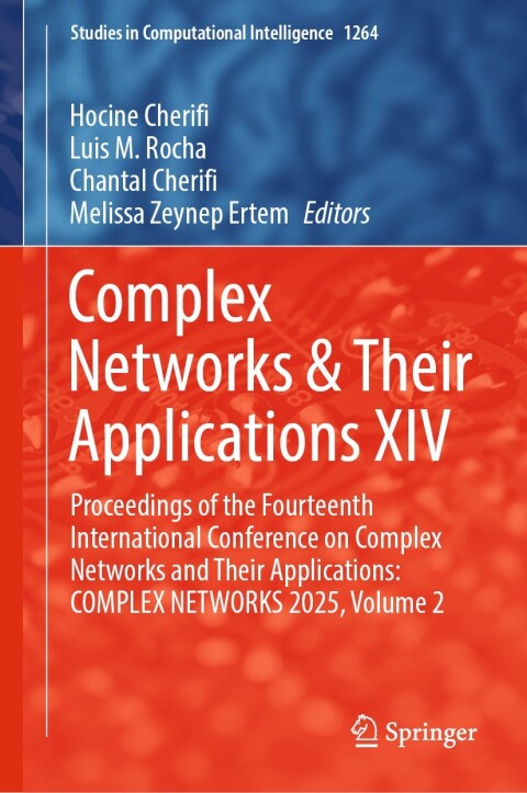 Cover image for book Complex Networks & Their Applications XIV