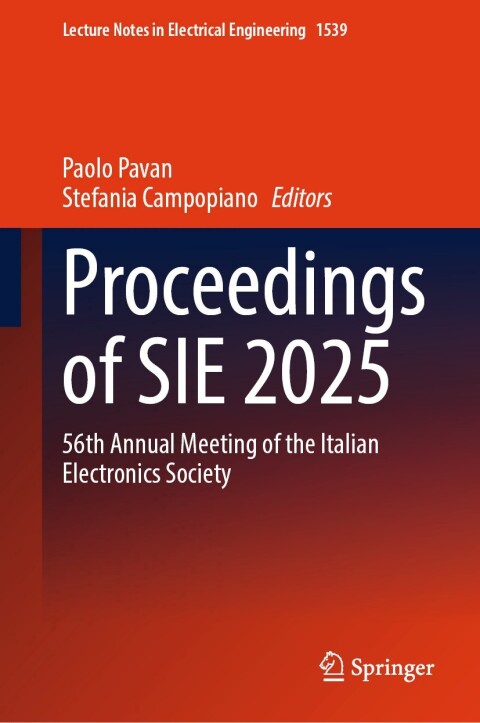 Cover image for book Proceedings of SIE 2025
