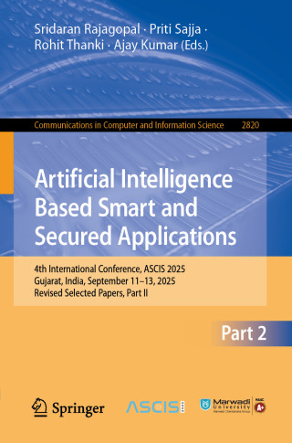 Artificial Intelligence Based Smart and Secured Applications