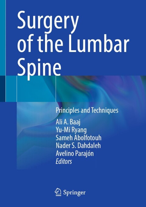 Cover image for book Surgery of the Lumbar Spine