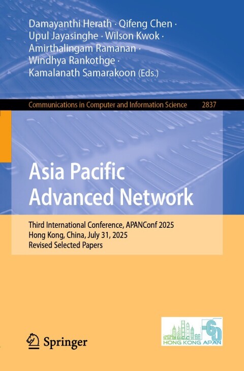 Cover image for book Asia Pacific Advanced Network