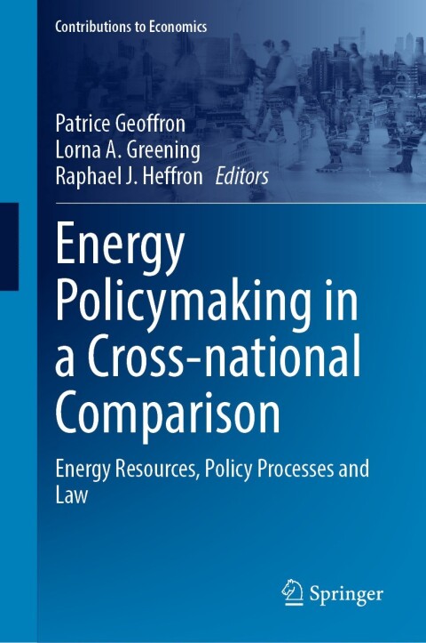 Cover image for book Energy Policymaking in a Cross-national Comparison