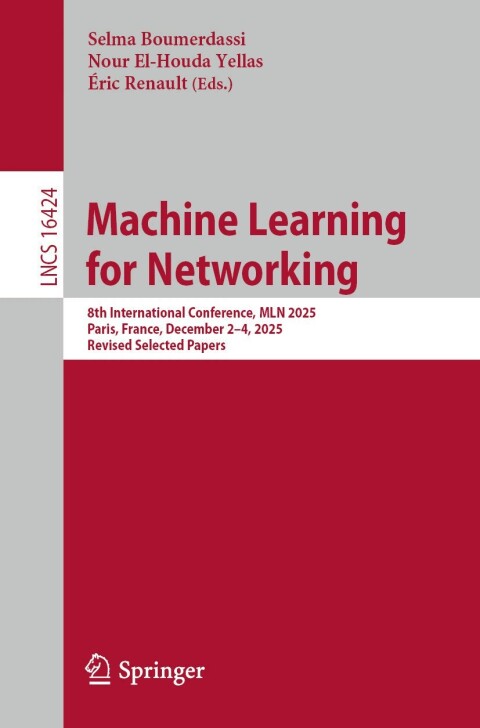 Cover image for book Machine Learning for Networking