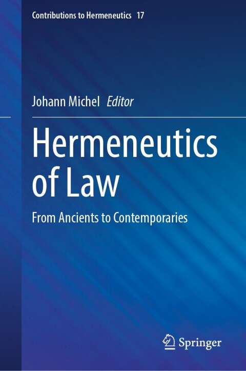 Cover image for book Hermeneutics of Law