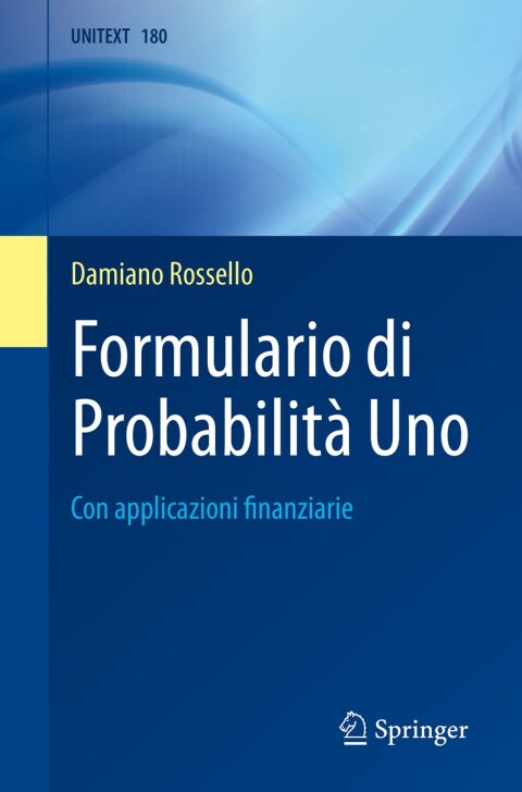 Cover image for book Formulario di Probabilità Uno