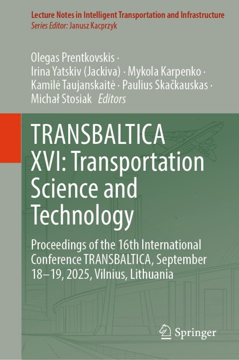 Cover image for book TRANSBALTICA XVI: Transportation Science and Technology