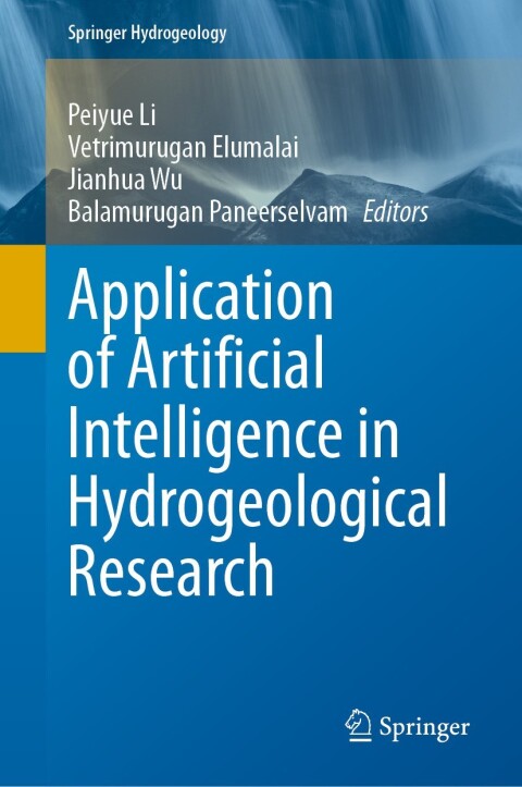 Cover image for book Application of Artificial Intelligence in Hydrogeological Research