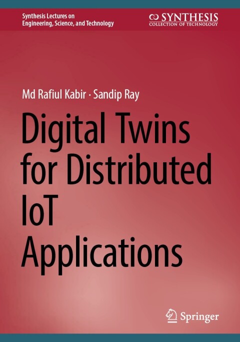 Cover image for book Digital Twins for Distributed IoT Applications