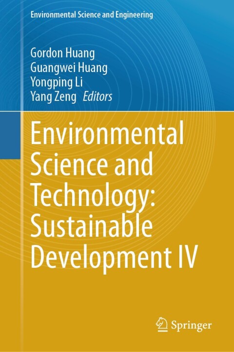 Cover image for book Environmental Science and Technology: Sustainable Development IV