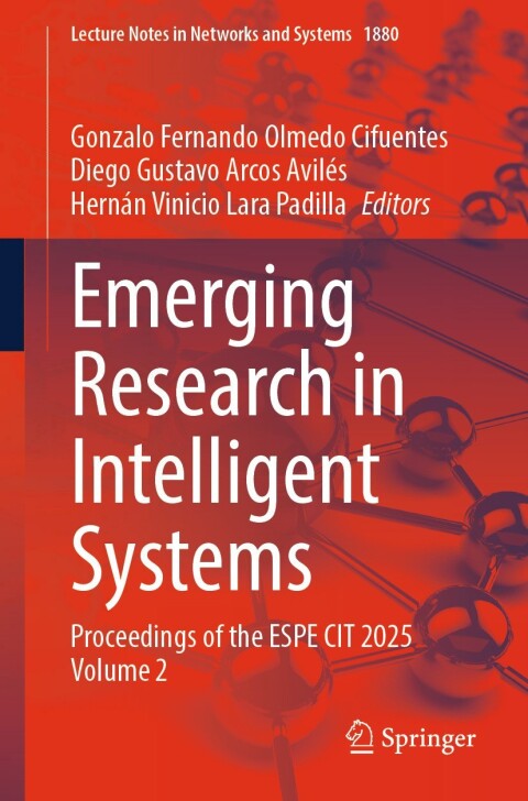 Cover image for book Emerging Research in Intelligent Systems