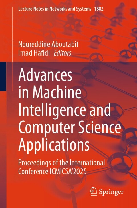 Cover image for book Advances in Machine Intelligence and Computer Science Applications