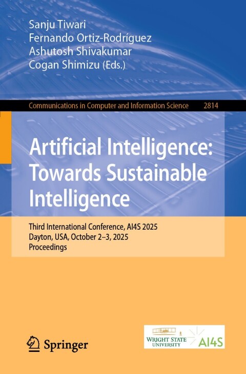 Cover image for book Artificial Intelligence: Towards Sustainable Intelligence