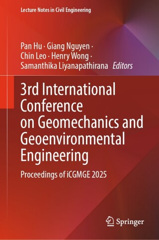 3rd International Conference on Geomechanics and Geoenvironmental Engineering