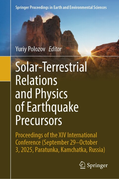 Cover image for book Solar-Terrestrial Relations and Physics of Earthquake Precursors