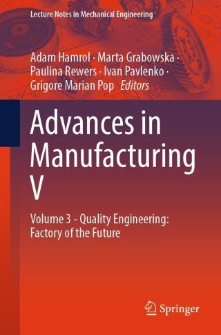 Advances in Manufacturing V