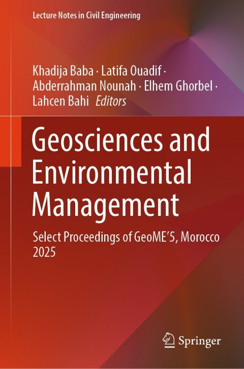 Cover image for book Geosciences and Environmental Management
